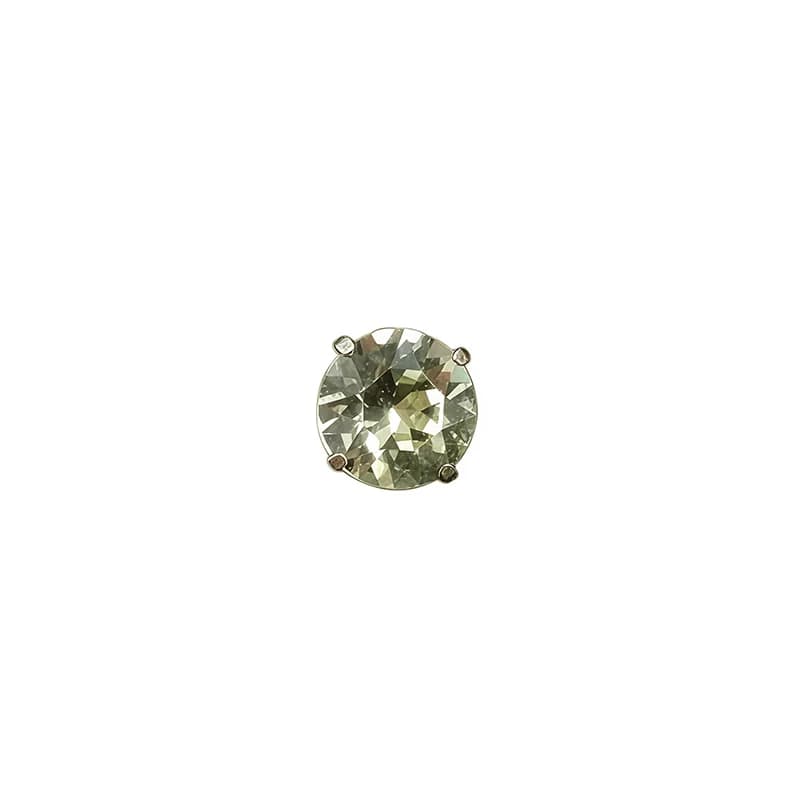 Спирализовано piercing от титан с кубичен цирконий, Helix, 16G